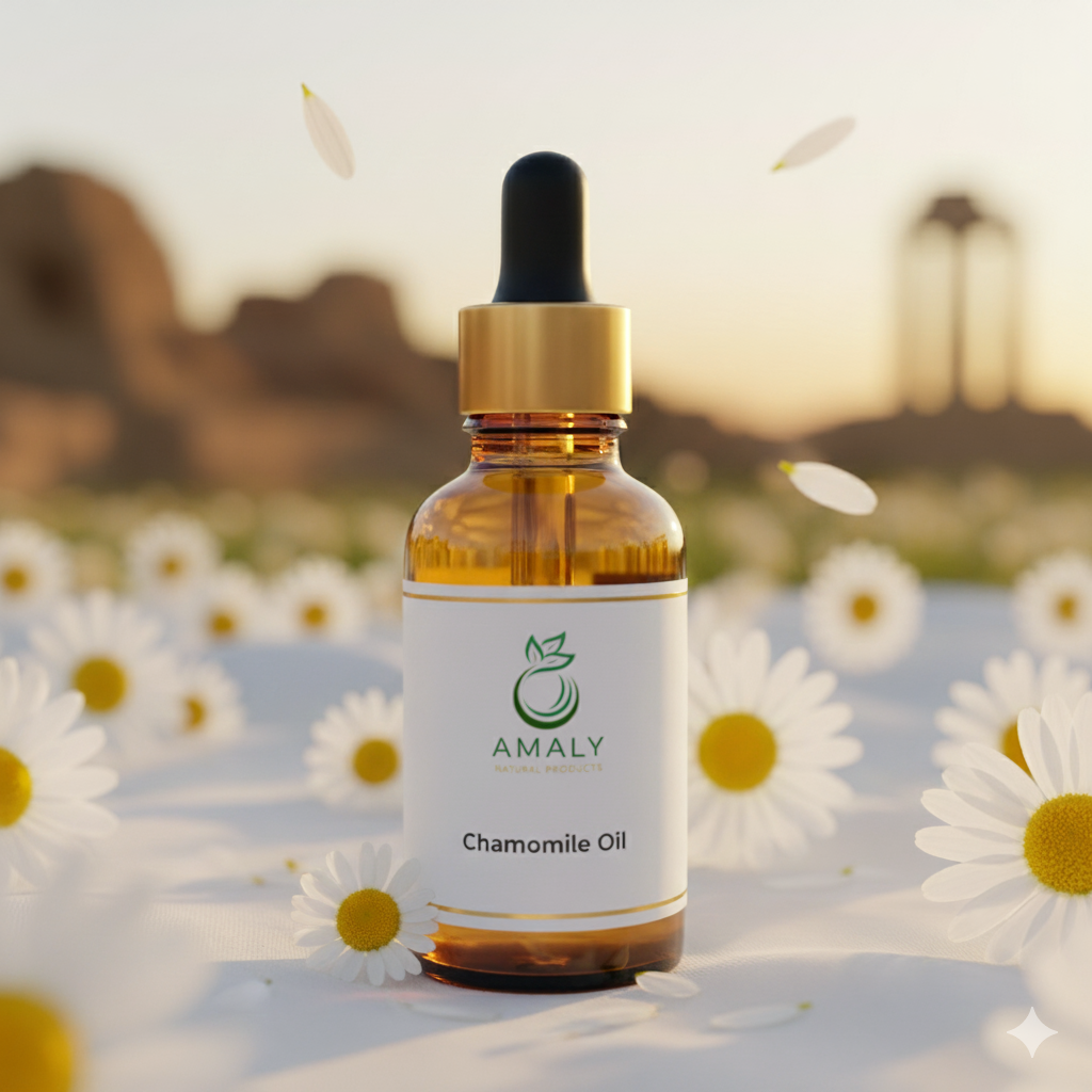 Amaly Chamomile oil Bottle