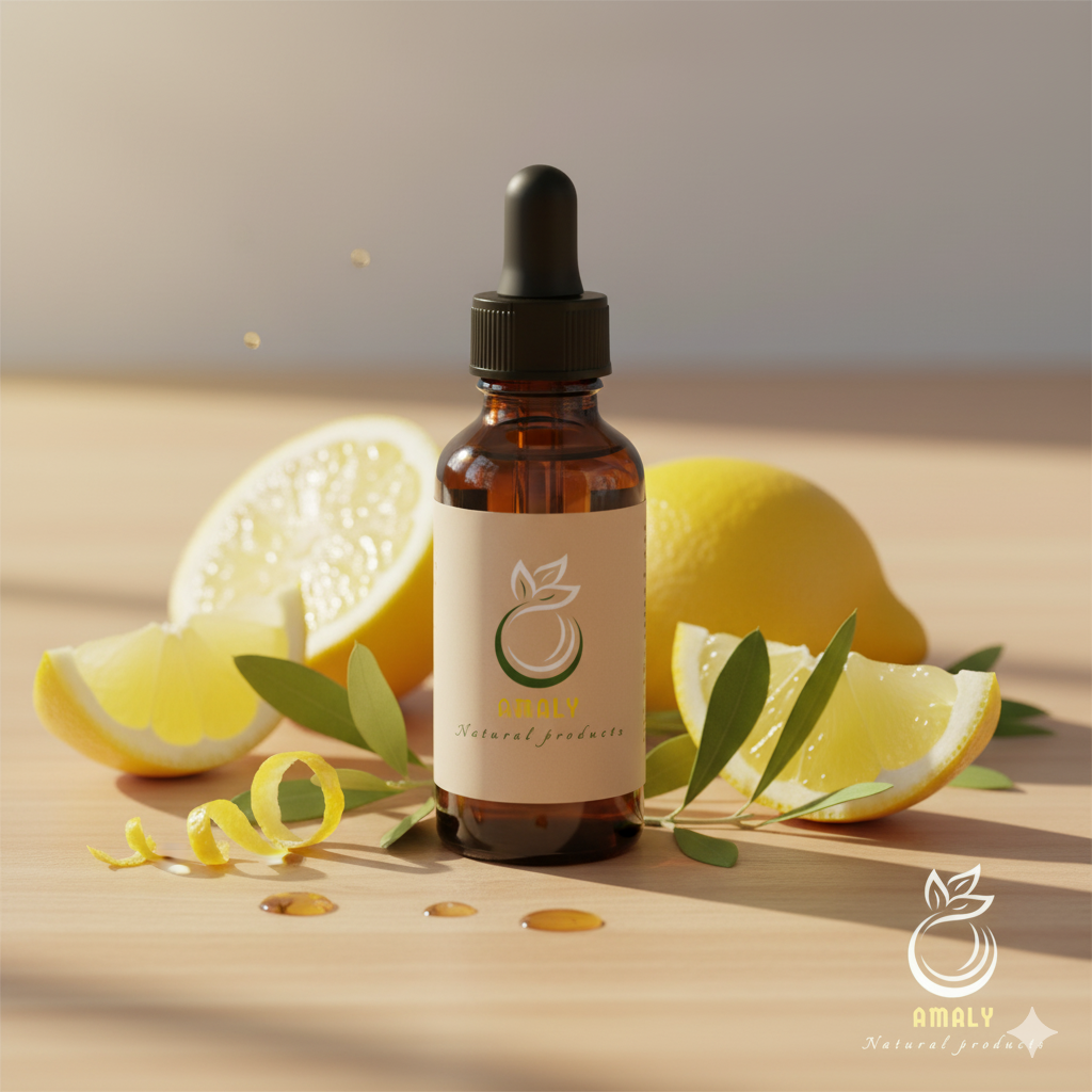 Lemon Dropping Oil Botle